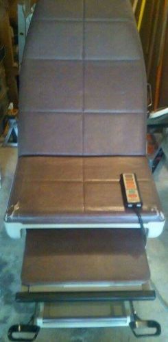 Midmark 405 Motorized Patient Exam Table Hi-Low Rectangle Control Brown 405