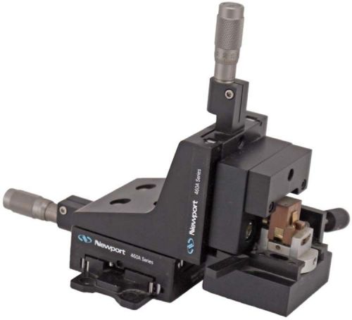 Newport 460a-xyz 0.5&#034; 3 axis travel quick-mount linear stage w/sm-13 micrometer for sale