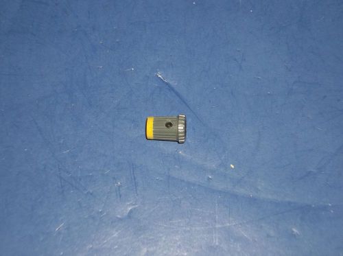 Tektronix 366-1038-00 Grey Knob with Yellow Ring NEW