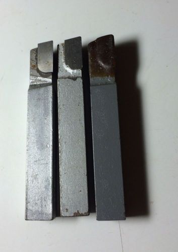 NEW AL-6 CARBIDE TIPPED, 3/8&#034; SQUARE TOOL BITS SUPER USA