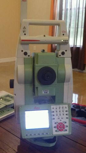 Leica ts-15  i 3&#034; r1000 robotic total station with cs15 controller for sale