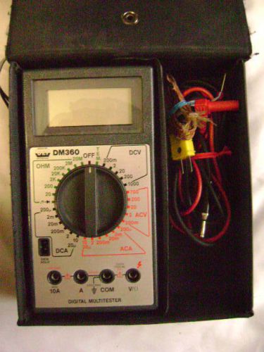 Vintage universal enterprises uei dm 360 digital multitester for sale