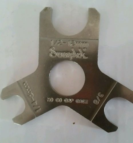 Swagelok® Gap Inspection Gauge Tool MS-IG-468, 1/4&#034; 3/8&#034; 1/2&#034; 6mm 12mm Tube OD