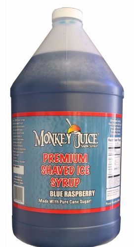 1 Gallon Snow Cone Syrup - PURE CANE SUGAR