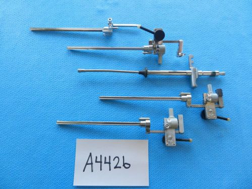 Circon ACMI R. Wolf Laparoscopic Working Elements &amp; Othe Lap Instruments