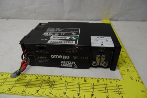 Coutant Lambda Omega MML 400 Power Supply #E20069