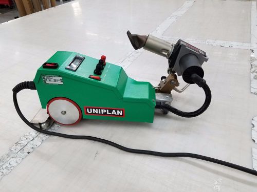 Leister Uniplan E 0.8 Inch 120V/1800W 115.044 Automatic Welder Case Banner Tarp