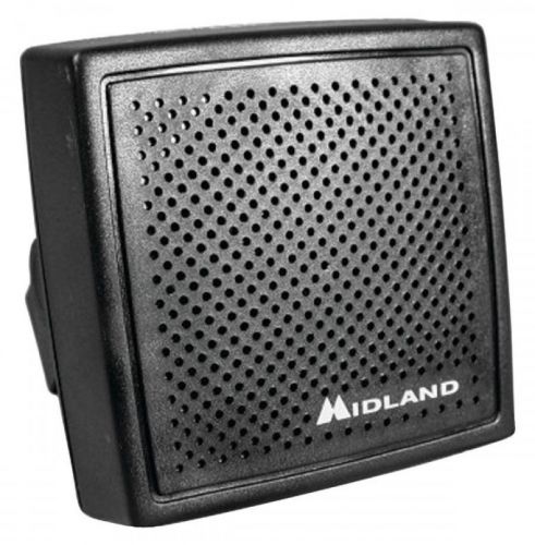New midland lmr 4 ohm 20 watt mobile radio external speaker 70-2355a w/ bracket for sale