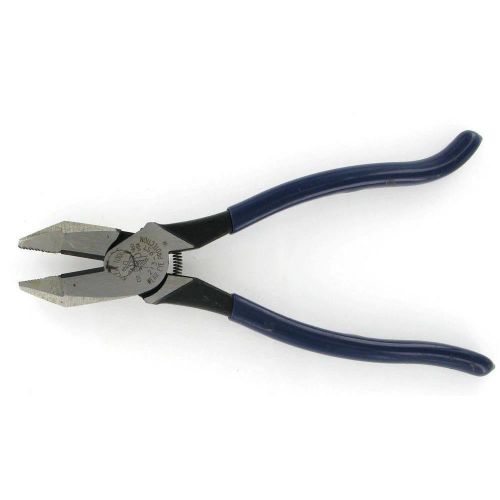 Klein D213-9ST 9&#034; Ironworker&#039;s High-Leverage Pliers