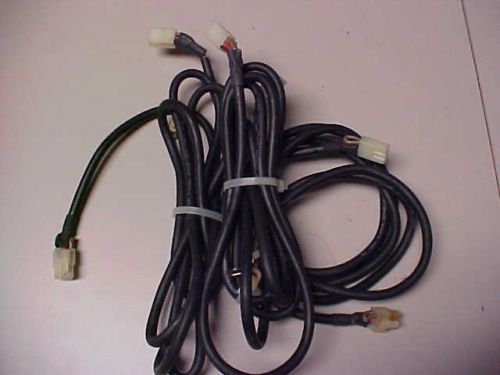 Motorola portable radio mtva xtva pa / speaker cable harness 3ea as 1 lot bid #9 for sale