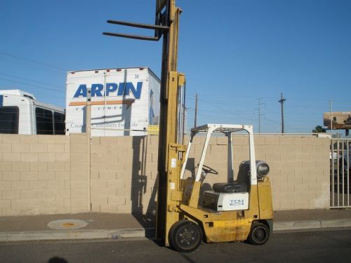 TCM 4K PROPANE FORKLIFT IN EX. RUNNING CONDITION