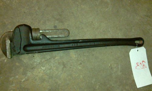 24&#034; RIDGID PIPE WRENCH