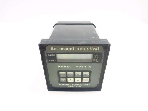 ROSEMOUNT 1054AT TOROIDAL CONDUCTIVITY ANALYZER 115V-AC D522514