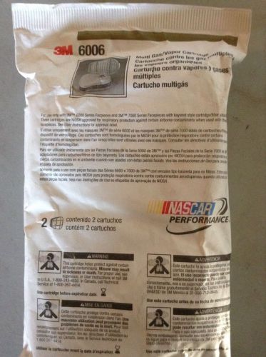 3m 6006 Multi Gas Vapor Cartridge for 6000 7000Series Lot Of 10 Expiry2018-2019