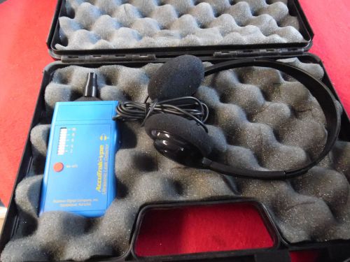 Superior AccuTrak-vpe Ultrasonic Leak Detector/ Tester Basic Kit Used