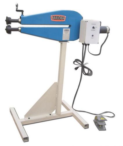 Baileigh br-18e-24 crimp &amp; beading machine, 110v 18ga x 24&#034; bead roller for sale