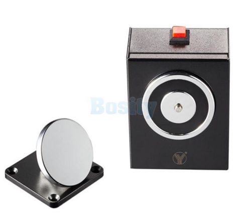 12v / 24v wall mount door stopper holder retainer door magnetic lock yd-604 for sale