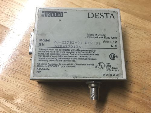 DESTA DIGITAL TRANSCEIVER PN 70-22782-01 Ver A Network LAN Internet IntraNet