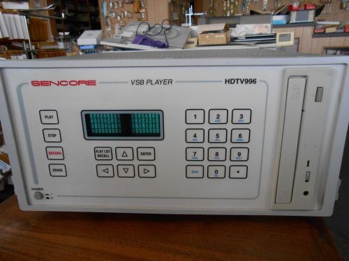 SENCORE HDTV996 VSB PLAYER