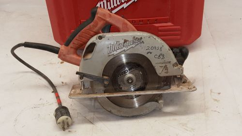 Milwaukee Heavy Duty Saw 6390 20, 15 Amp, 7 1/4in