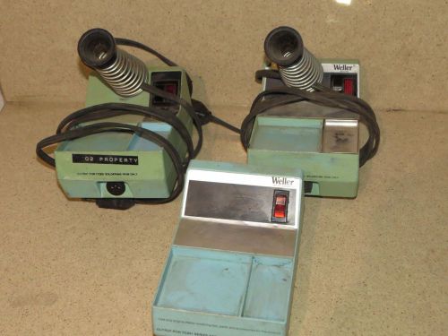 WELLER POWER SUPPLY PART NO TC202 POWER UNIT - LOT OF 3 (WLDD)