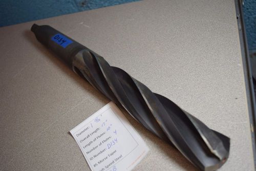 1-13/16&#034; Dia. Core Drill Bit Morse Taper Shank No.5 MT--- 4 Flutes Hercules D134