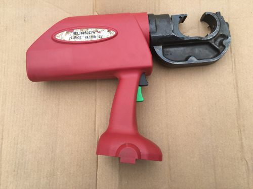 Burndy patriot pat750xt-18v hydraulic crimper for sale