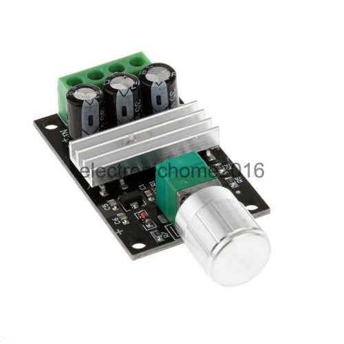 6v to 28v 3a 80w dc motor speed regulator adjusting pwm reversing switch for sale