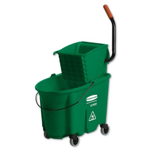 WaveBrake Side-Press Wringer/Bucket Combo, 8.75 gal, Green