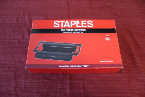 STAPLES FAX RIBBON CARTRIDGE SFB-35C NIB LOOK