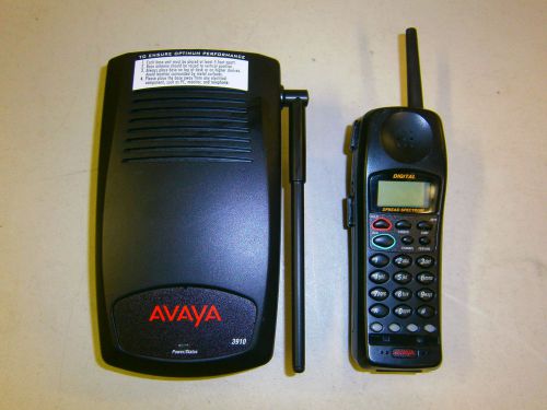 AVAYA 3910 HANDSET AND MATCHING BASE