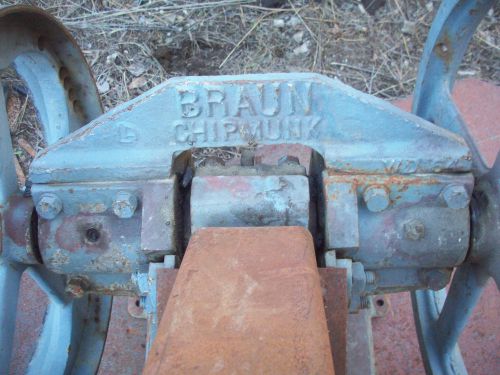 Bico Braum Chipmunk Crusher WD64