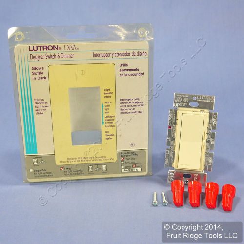 Lutron Ivory Mural On/Off Dimmer Rocker Switch Multi-Way 1000W DV-103PH-IV