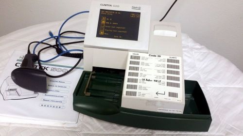 Bayer Clinitek 500 Urine Analyzer With Manual  Model 6470