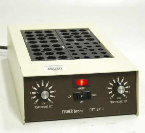 Fisher 110004 Dry Bath Incubator 4 block 03848