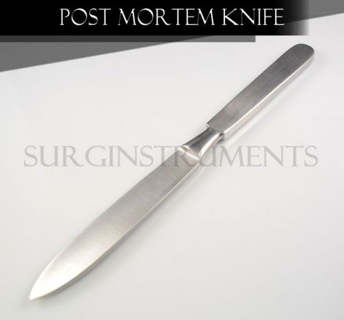 Stainless Steel Autopsy Post Mortem Disection Knife Blade - 10.5&#034; Rounded Edges