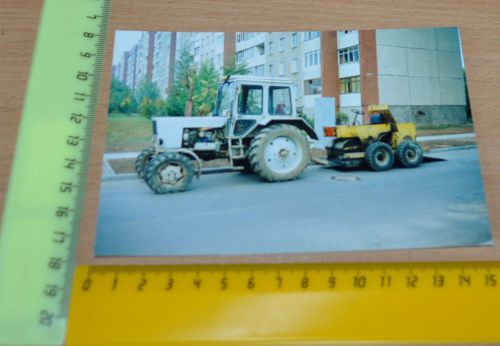 MTZ Tractor Roller Lot Photo Soviet Russian