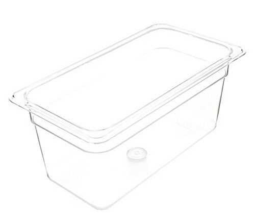 Pinch (PNP33-6)  6&#034; Third-Size Polycarbonate Food Pan