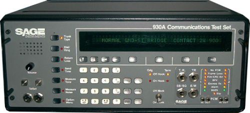 Sage Instruments 930A Communications Test Set