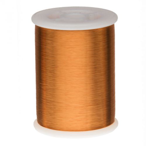 43 awg gauge heavy formvar copper magnet wire 4oz 15793&#039; 0.0026&#034; 105c amber for sale