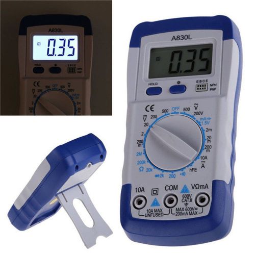 Itinlu DMM Digital Multimeter A830L Ammeter Multitester Voltmeter Megohmmeter...