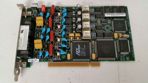 Dialogic D/4PCI 04-2488-001 PBX 4 Port Voice Processing Card