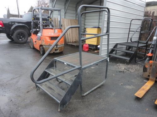 Portable Office Trailer Steps