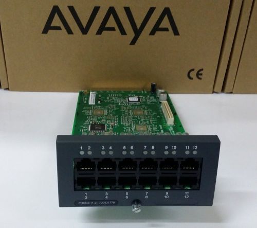 New Avaya IPO IP500 Extn Card Phone 2 (700431778)