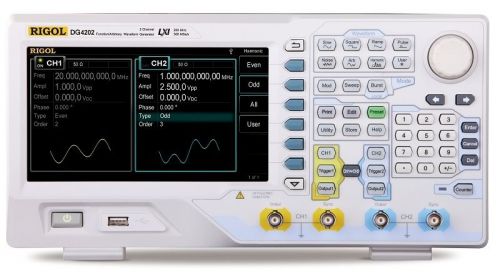 Rigol dg4202 200mhz function / arbitrary waveform generator for sale