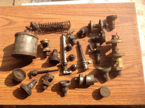 Hit and miss engine oiler parts and grease cup parts for sale