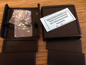 New Hammond 1593KBK Enclosure Hand Held Plastic Black Project Case