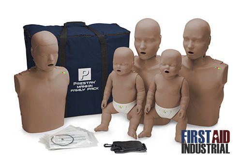 Prestan cpr aed manikin darktone- 2 adult 1 child 2 infant monitor pp-fm-500m-ds for sale