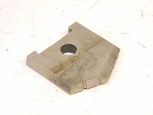 USED WAUKESHA SERIES &#034;A&#034; HSS 1 5/32 SPADE BLADE DRILL INSERT    1.156&#034;