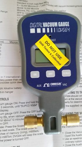 OMEGA Digital Vacuum Gauge DVG64 - NIB